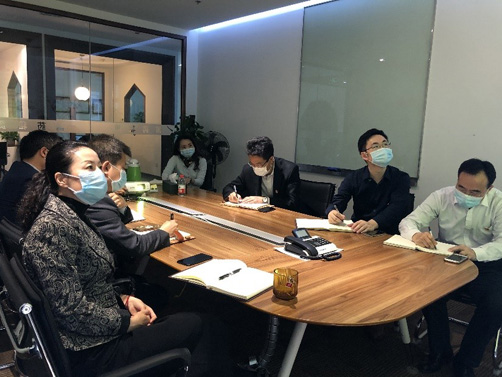 租賃黨支部組織召開 “清風(fēng)四月，廉潔從業(yè)文化月”黨小組會(huì)議